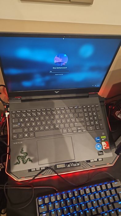 Portátil HP victus gaming