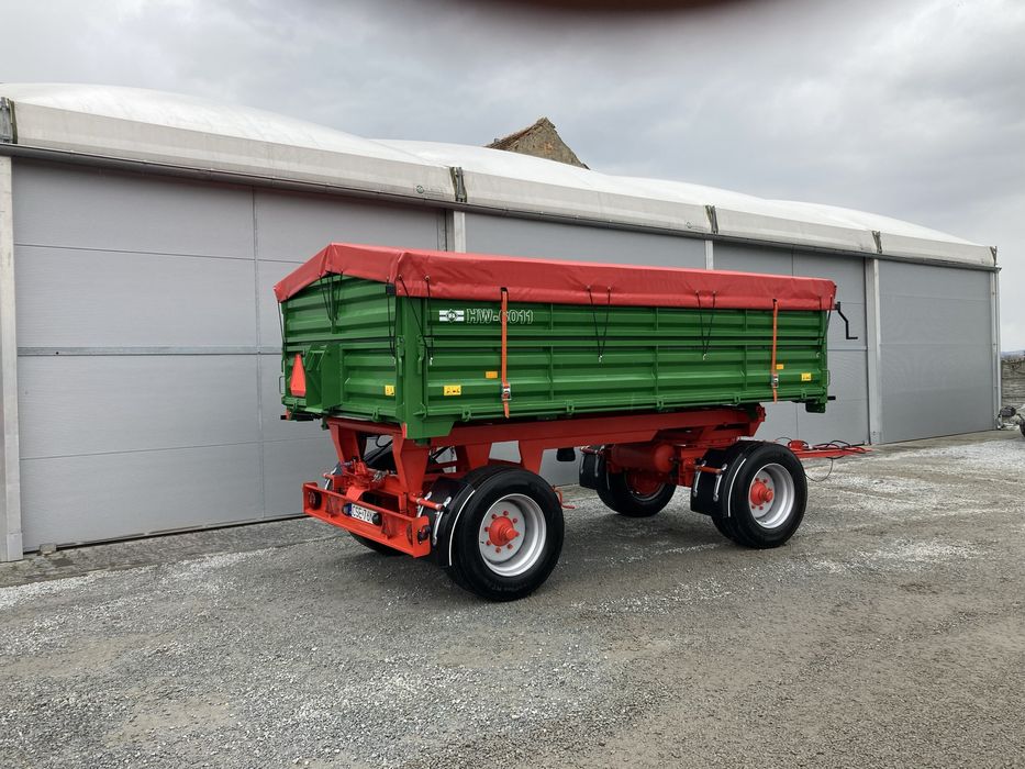 Przyczepa wywrotka 3 str.wywrot,