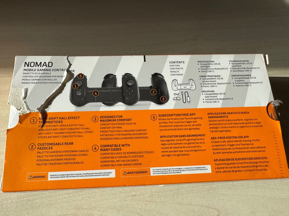 SCUF Nomad геймпад для iPhone