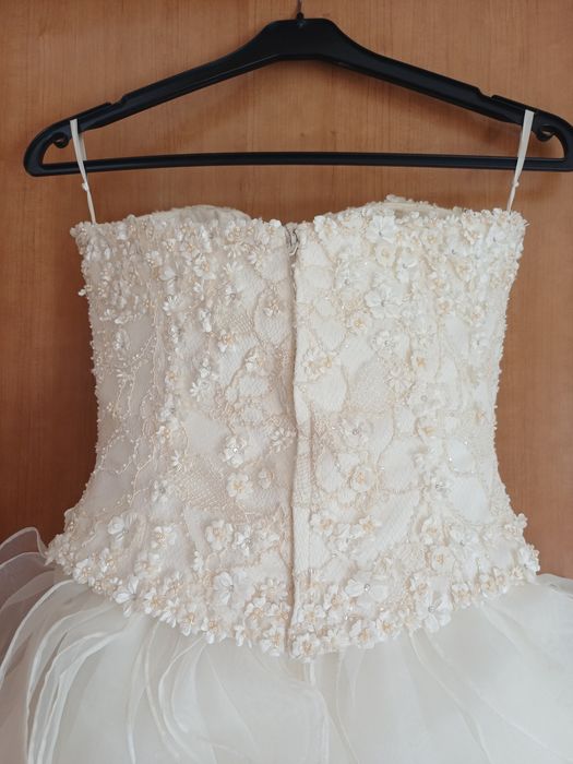 Vestido Noiva Pronovias coleção YOU – OFERTA Acessórios – 400 €