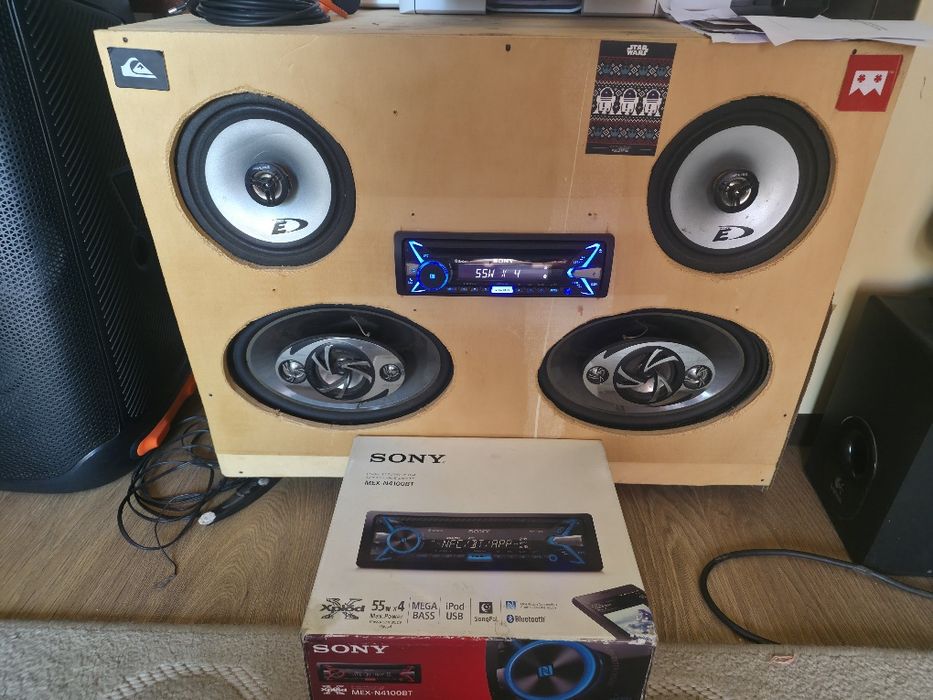 Sony para CARRO. Equipamento de Som de muita qualidade.
