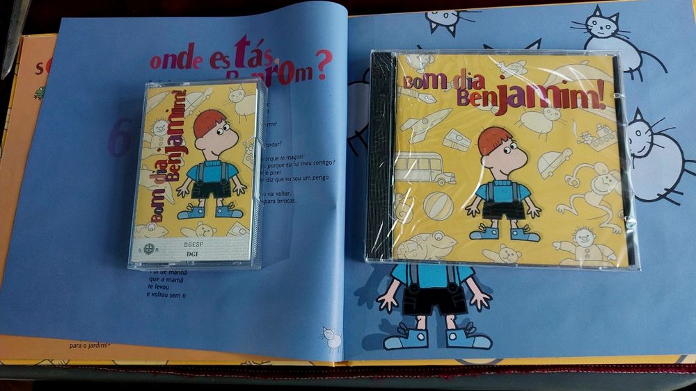 Bom dia Benjamim Livro +Cd+ K7