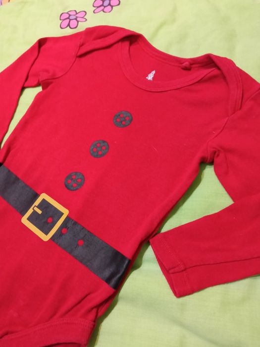 Roupa de bebé 6-12 meses - body de natal