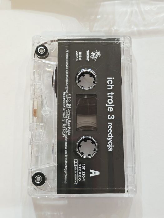 Kaseta magnetofonowa  Ich troje 3