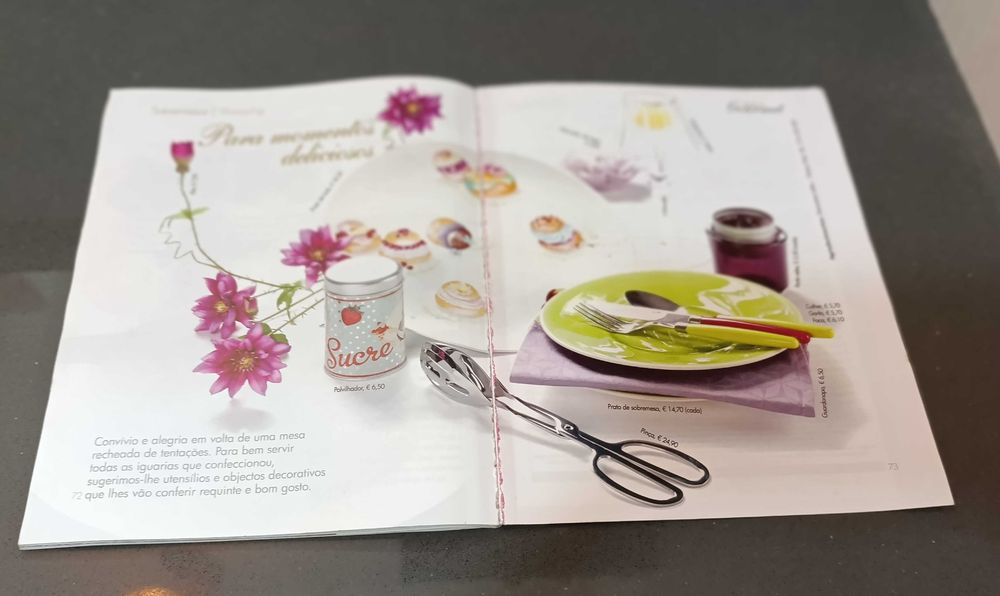 Livro Culinária "As melhores Sobremesas" - Click in Gourmet