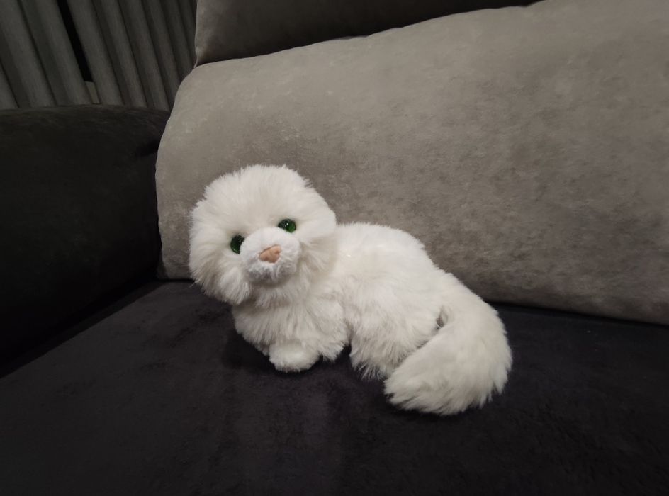 Peluche gatinha branca