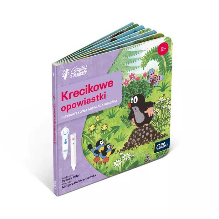 Czytaj z ALBIKIEM Interaktywna Miniksiążka Krecikowe opowiastki 2+Albi