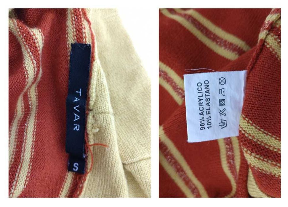 Camisola com gola larga de Americo Tavar Tam S