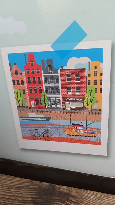 Amsterdam malowanie po numerach Creadu 40x55cm