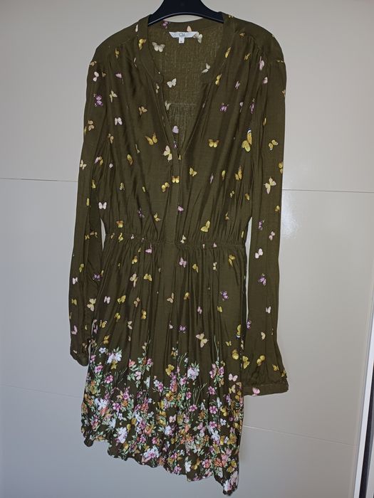 Vestido estampado.