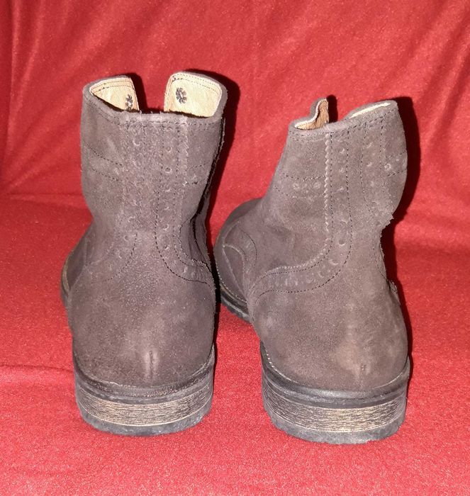 Botas homem camurça tam. 45 - NOVO