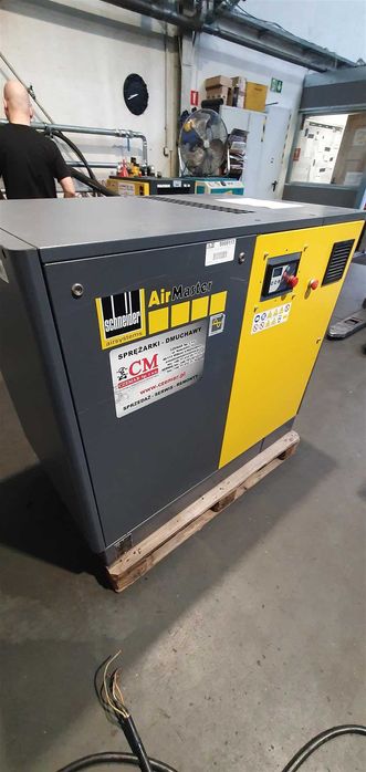 SPRAWNA!!! Sprężarka śrubowa SCHNEIDER AMK15-10XVS 15kW 1,25m³ S009113