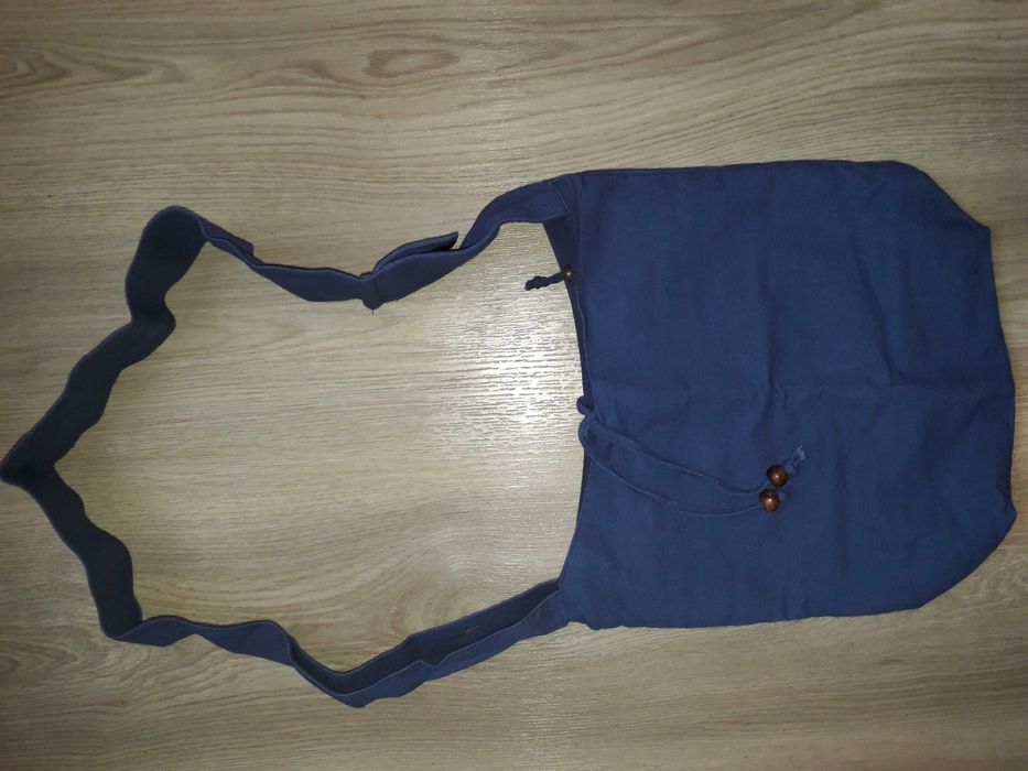 torba  drelich  granatowa