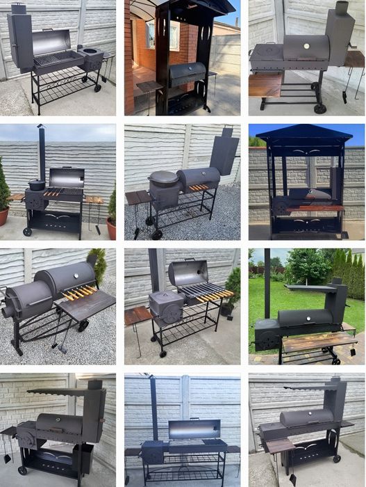 4мм + Усилення = 100% НЕ ПОВЕДЕ! Мангал Коптильня Барбекю Смокер Гриль