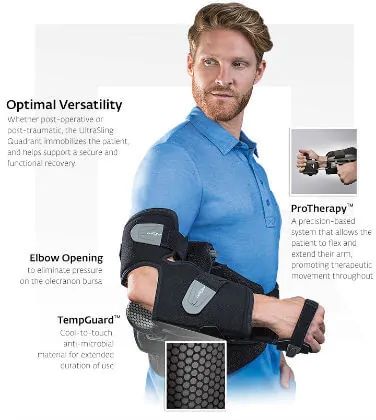 Плечовий бандаж Donjoy UltraSling Quadrant