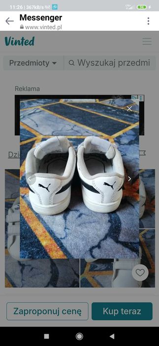 Buciki Puma-- w bardzo dobrym stanie  !!!