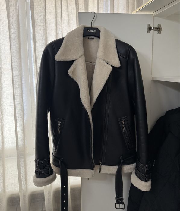 Зимняя дубленка косуха