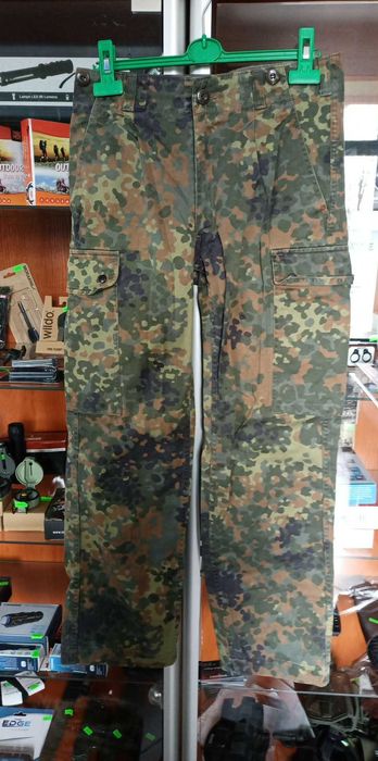 Spodnie Armia Niemcy Bundeswehr Flecktarn Gr1 7075/7580 pas78