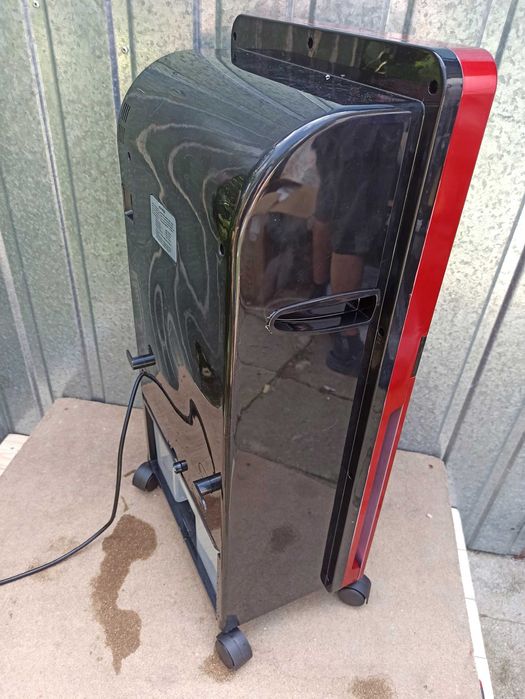 Wentylator podłogowy OneConcept Red czerwony