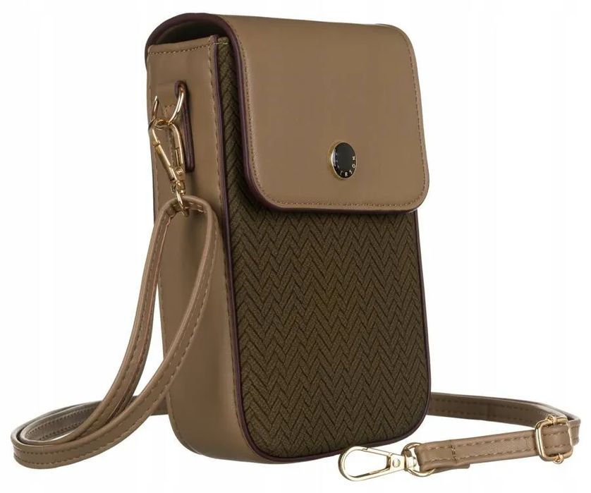 mała listonoszka damska ze skóry ekologicznej — peterson