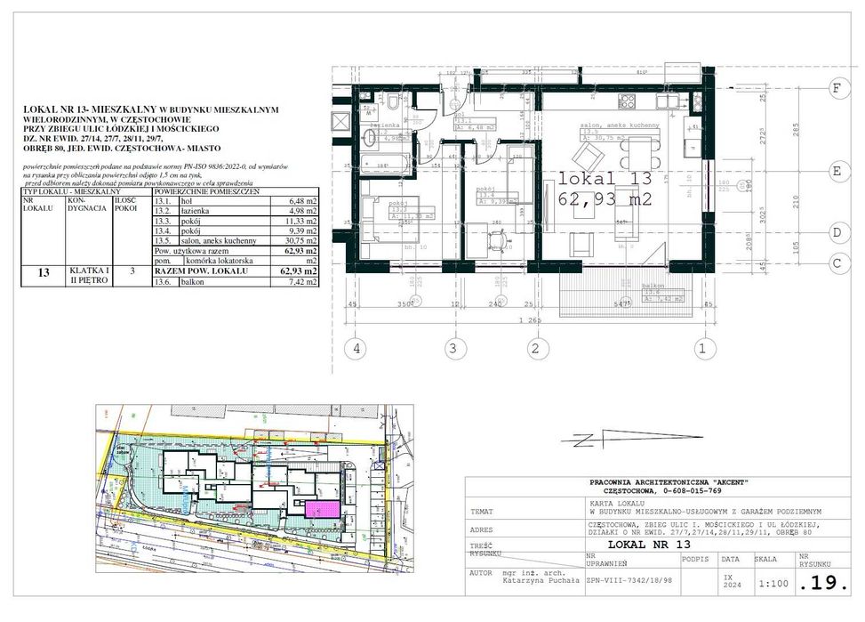 Na sprzedaż - Nowe apartamenty - ul. Łódzka 23