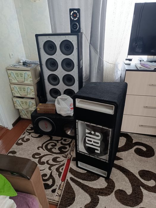 Сабвуфер JBL 12*2 монстр