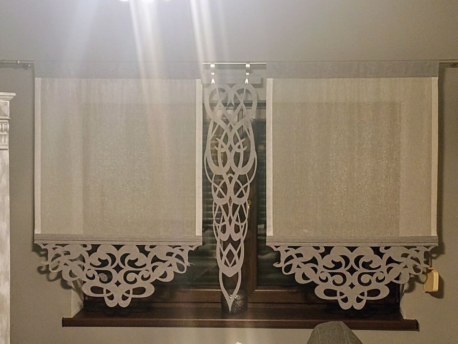 Firany-panel,b.dobry stan