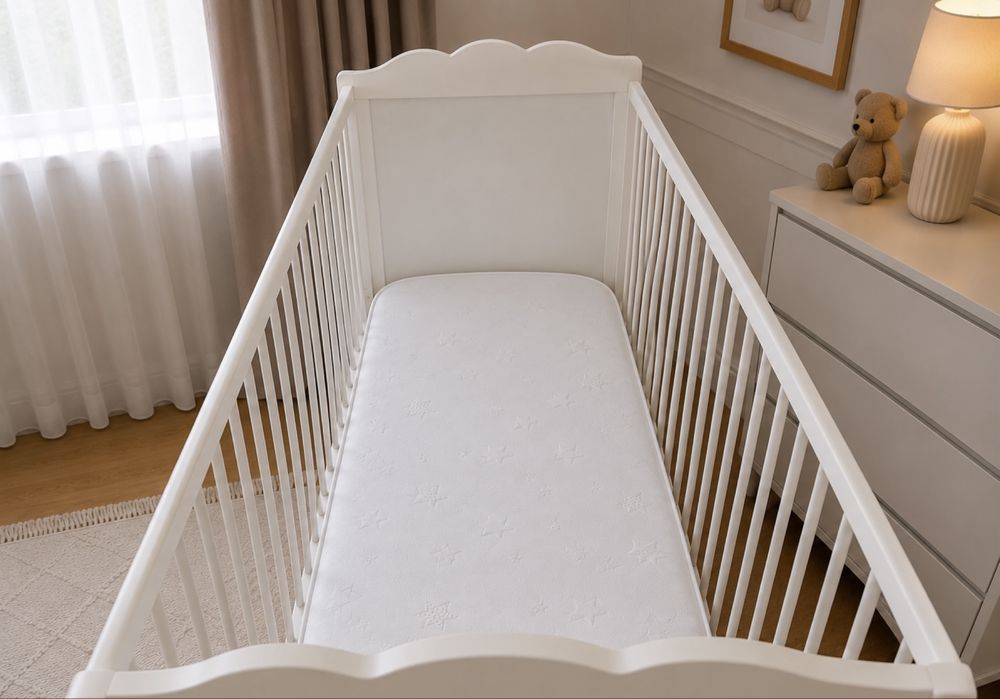 Cama de bebe com colchao IKEA