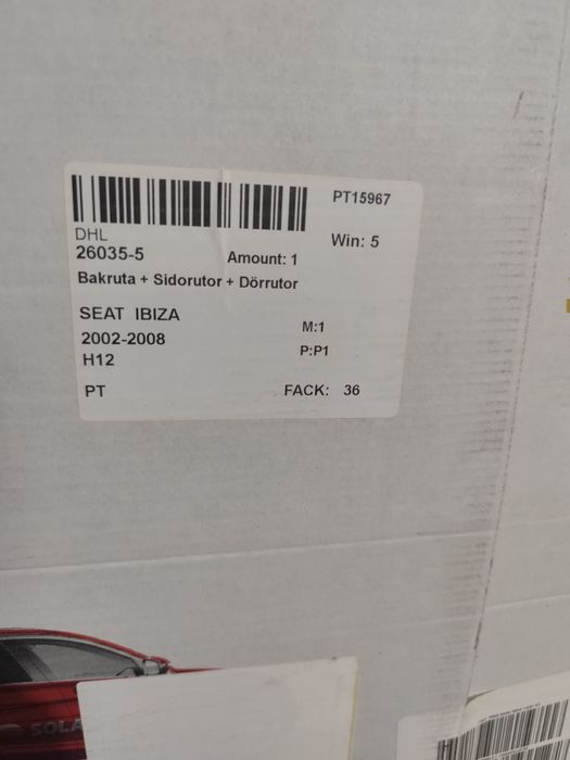 Película escura SEAT ibiza