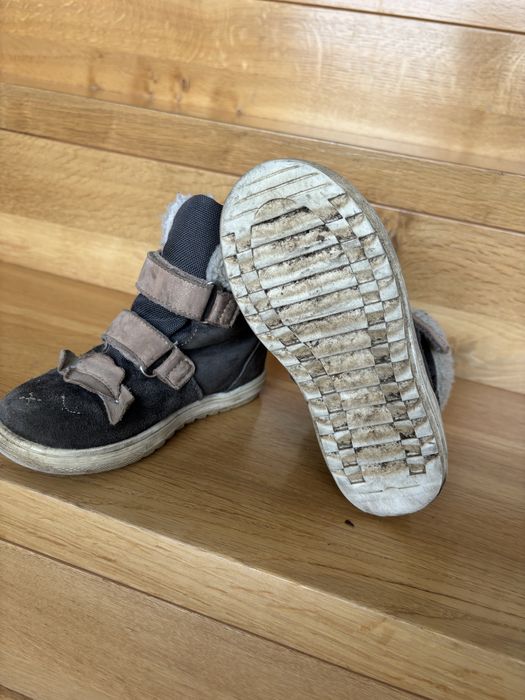 Skorzane nieprzemalalne buty