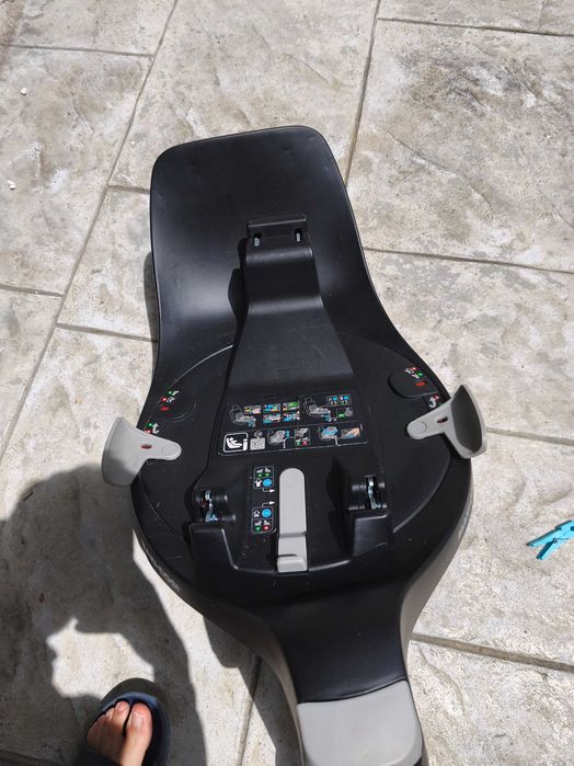 Cadeira auto + isofix + adaptadores para carrinho