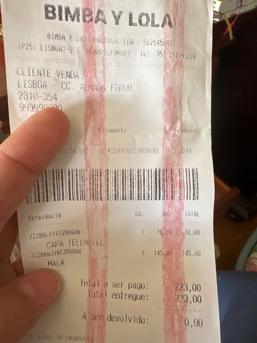 Mala Biba Y Lola (M)- ORIGINAL /Tiracolo