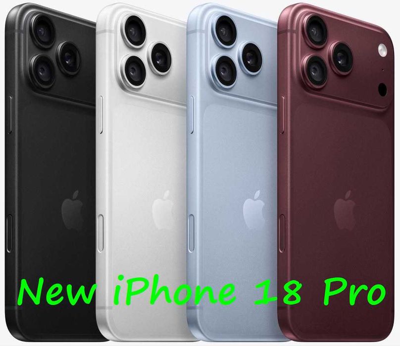 Новый Apple iPhone 18 Pro 256-512GB