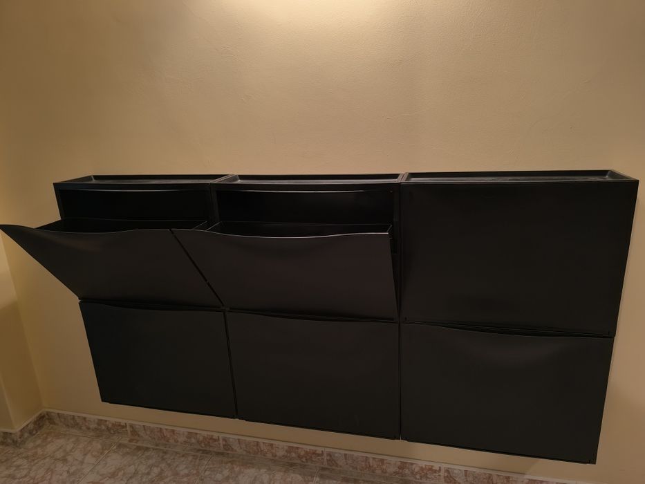 Sapateiras com arrumação