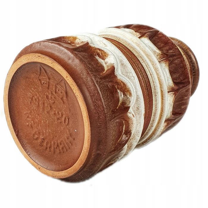 Oryginalny Ceramiczny Wazon Carstens Tonnieshof W- Germany Lata 60