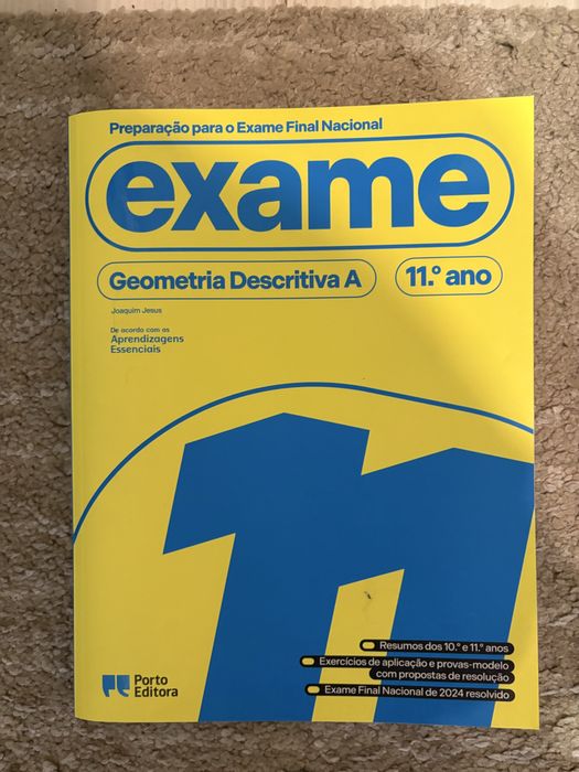 Livro preparação de exame nacional Geometria Descritiva A