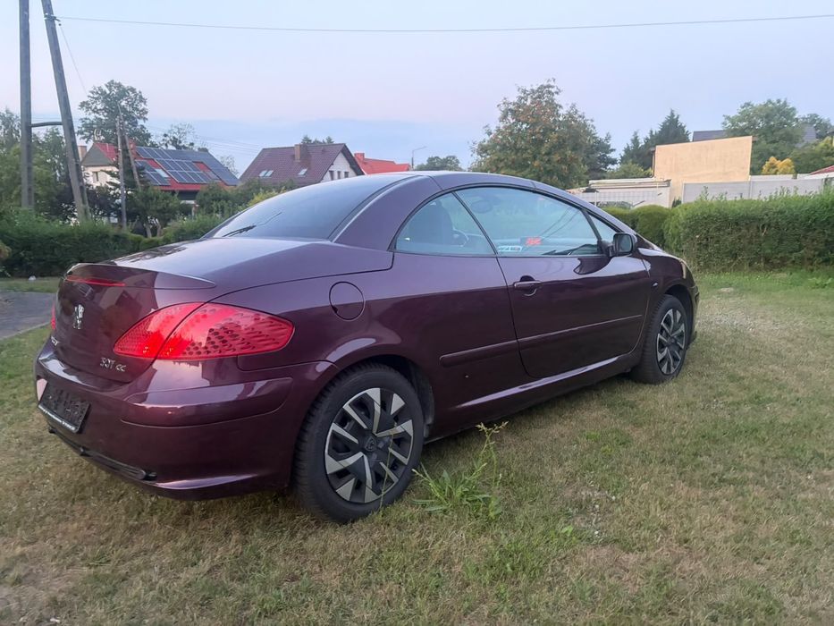 Peugot 307 cabrio 137 tys km wzorowy stan