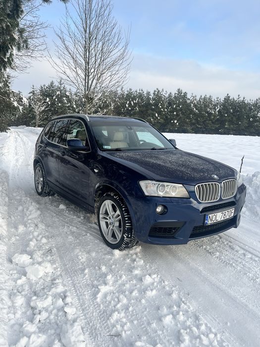 BMW X3 F25 3.0d BiTurbo 313KM | M-Pakiet | Bogate wyposażenie