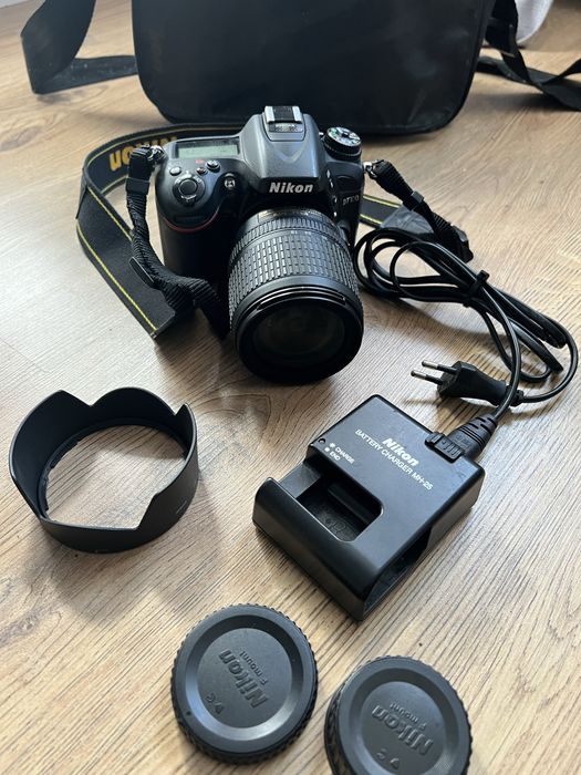 Aparat Nikon D7100 + obiektyw Nikkor 18-105mm VR - prawie jak nowy!