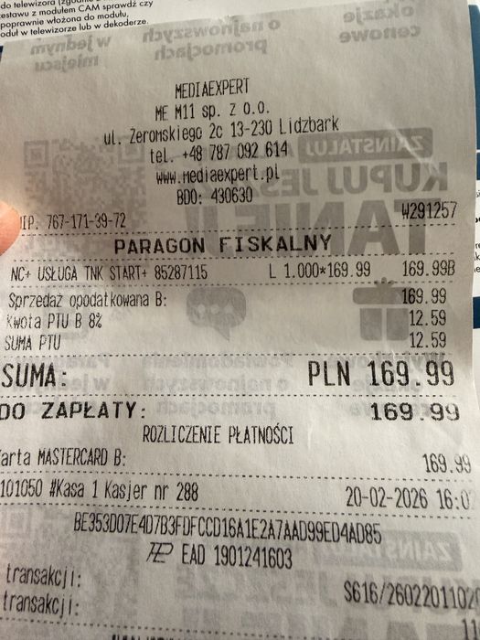Moduł cam CI + canal plus