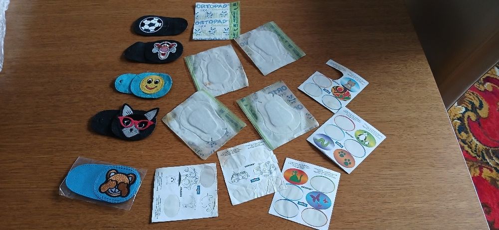 Przesłona obturator, opaska na oko Ortopad