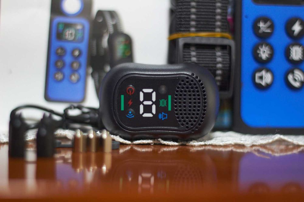 Coleira Adestramento Cão 1500m IP67 – Treino à Distância