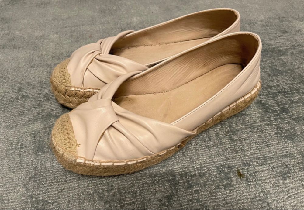 Stradivarius espadryle buty mokasyny 37 wiosna