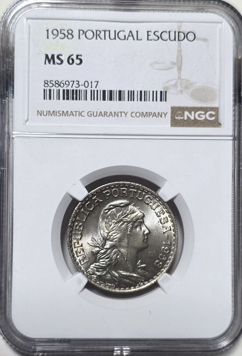 1$00  1958  MS65