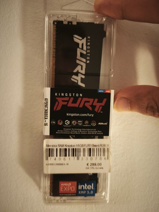 Memória 16 gb ram ddr5 5600MT/s