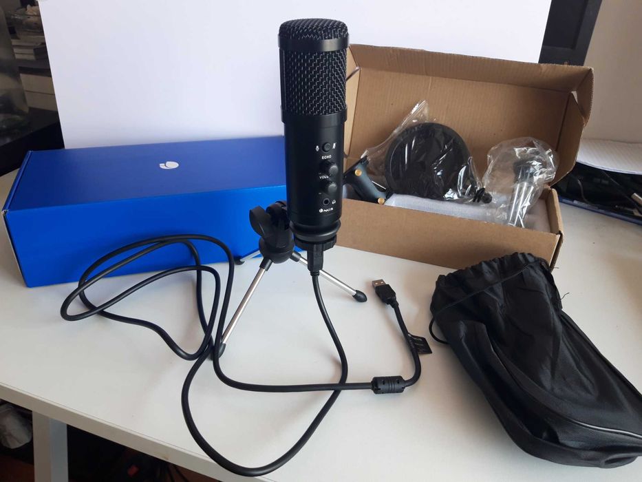 Microfone USB NGS GMicX-110 (nunca usado, na caixa original)