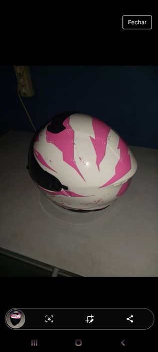 Vendo capacete senhora