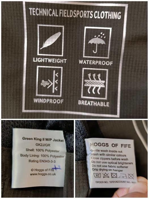 Водонепроницаемая охотничья куртка Hoggs of Fife Men's Kin