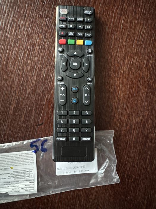 pilot zdalnego sterowania przeznaczony do dekoderów Dreamlink T1, T1 Plus oraz T2