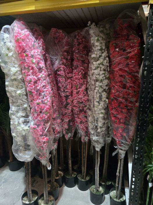 Flores cerejeiras realistas lindissimas para entregas